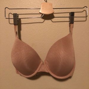 Victoria’s Secret beige uplift semi demi bra